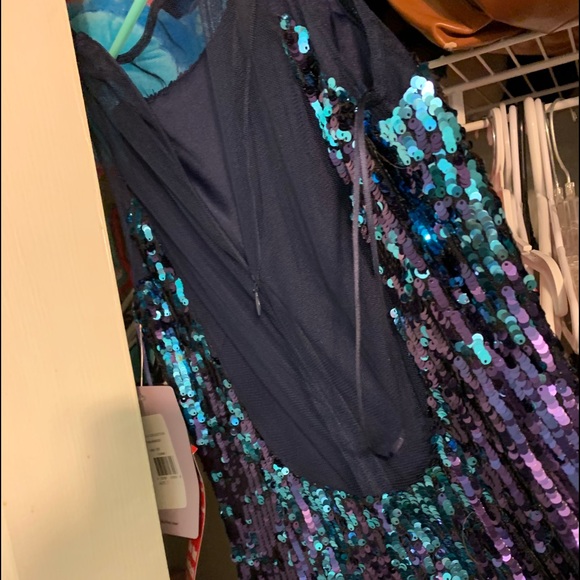 NWT Formal Sequin Dress - Picture 3 of 4